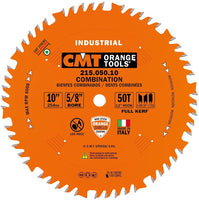 CMT 215.050.10 10" x 50T Industrial Combination Table Saw Blade