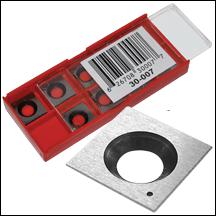 GENERAL 30-007 / KING KW-204 HSS INSERTS FOR BENCHTOP PLANERS/JOINTER - 10 PACK-Marson Equipment
