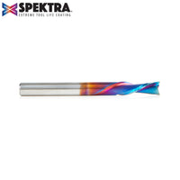 Amana 46202-K 'Spektra' Solid Carbide Spiral Plunge 1/4 Dia x 3/4 x 1/4" Shank Down-Cut