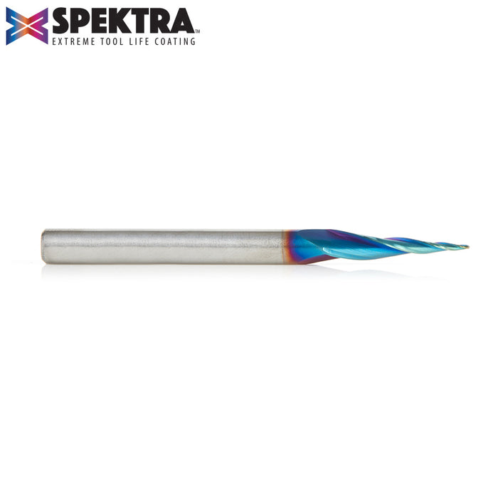 Amana 46280-K "Spektra" 2D/3D Solid Carbide Carving Bit - 1/32" Diameter