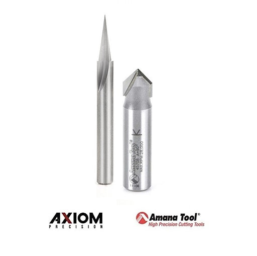 Axiom / Amana ABS305 Signmaking Bit Set - 2pc