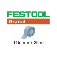 FESTOOL GRANAT 4-1/2" x 82' ABRASIVE ROLL (80 - 240 GRIT)-Marson Equipment