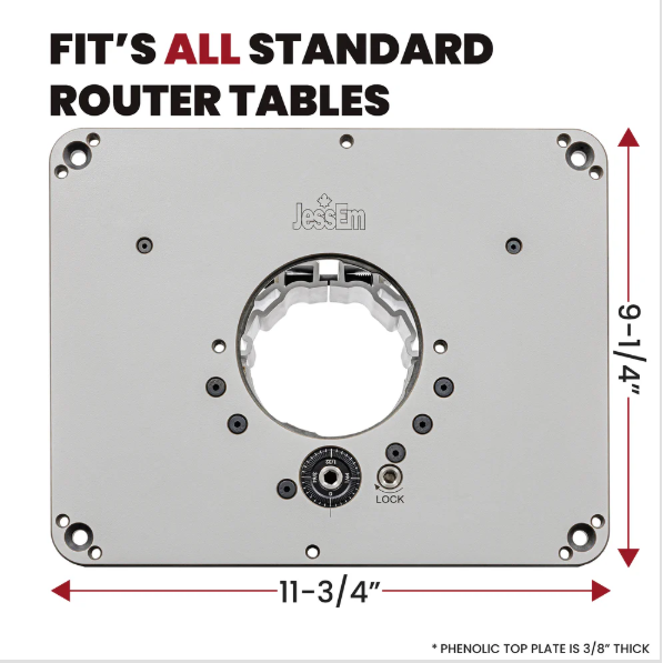 JessEm 02318 Rout-R-Lift 3.5XT