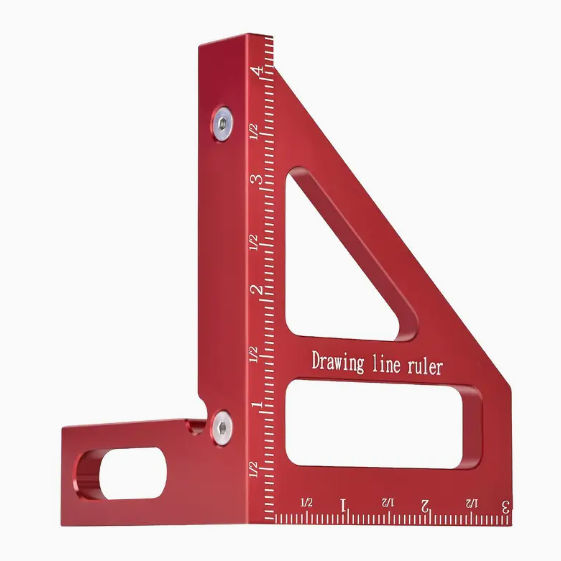 Blue Crown Tools SQ-2288 Precision 2pc Carpentry Square Set - Imperial