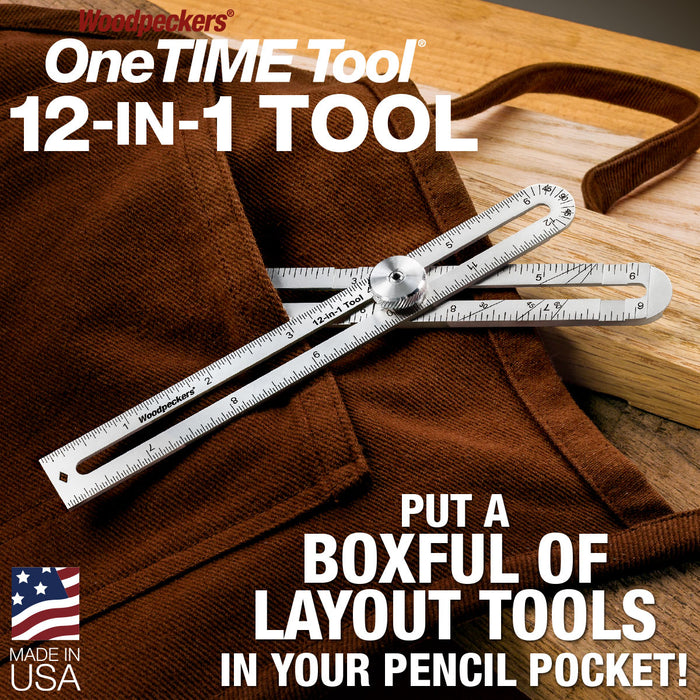 Woodpeckers 'OneTime Tool' 12-in-1 Layout Tool