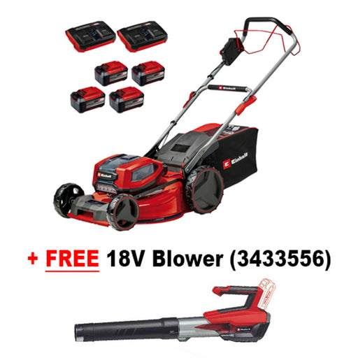 Einhell 3413322 36V 21" Lawn Mower Kit + Free Blower