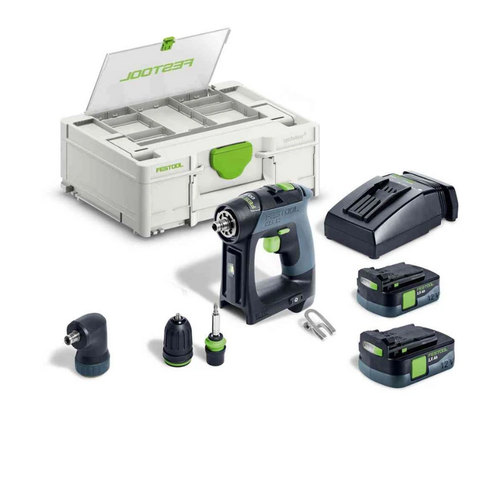 Festool 576869 CX 12V Cordless Drill Set