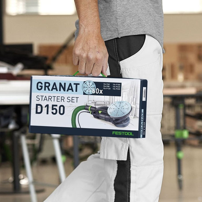 Festool 578166 D150 (6") Granat Abrasive Starter Kit