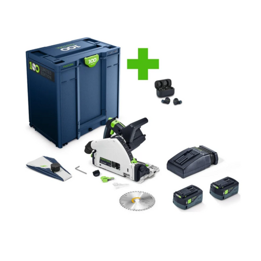 Festool 578231 100 Years Limited Edition Cordless Track Saw TSC 55 KEBI-F-Plus/XL
