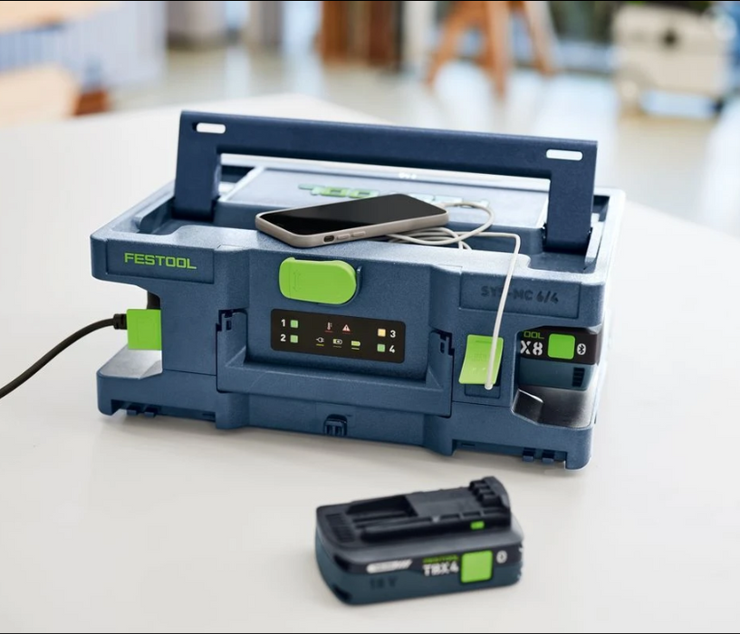 Festool 578501 SYS-MC 6/4 4-Bay Rapid Charger