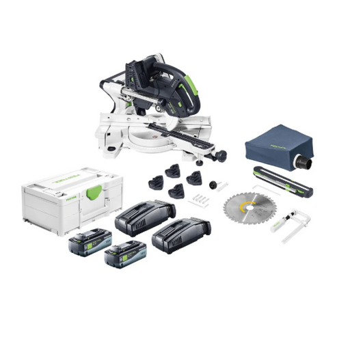 Festool Limited Edition 5793556 Mitre Saw KSC 60 EB 8.0 I-Plus US Bundle