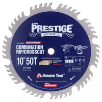 Amana 610504C Prestige Electro-Blu™ Combination Blade - 10" x 50T 4+1