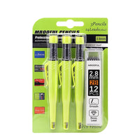 Blue Crown Tools CP-3PC Carpenter's Pencil w/ Cap 3pc Set