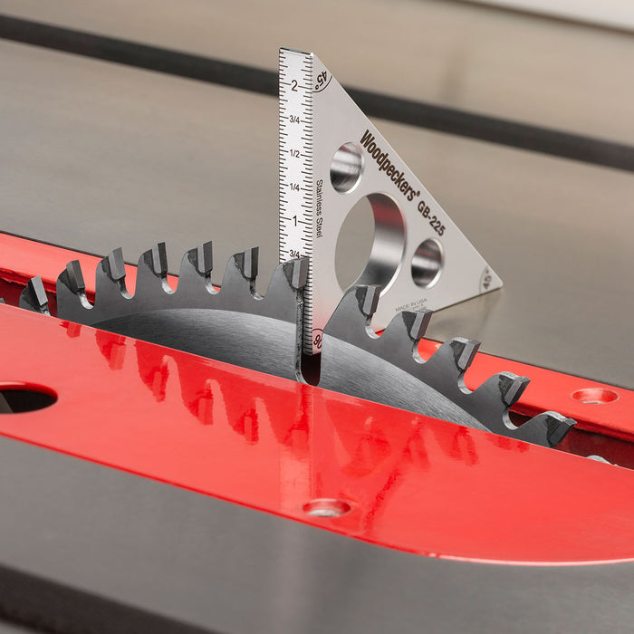 Woodpecker's OneTIME Tool:  Stainless Steel Gauge Blocks