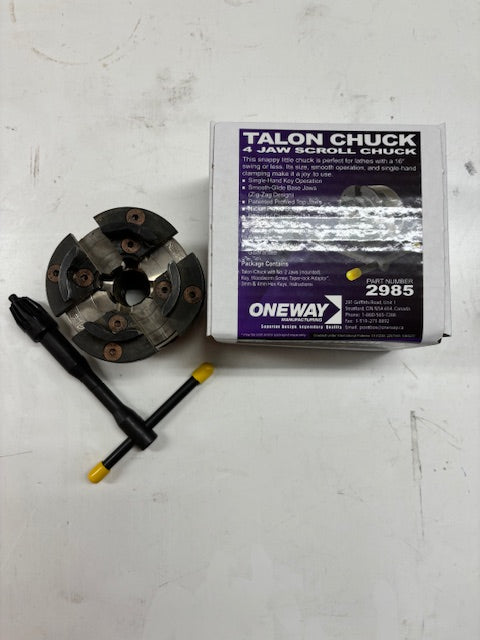 Demo Oneway 2985 Talon Chuck w/ Adaptor