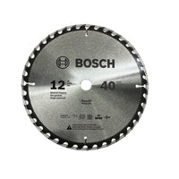 Bosch CB1240 12" x 40T Carbide Tipped Miter Saw Blade