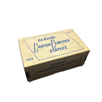 Carton Clincher Box Closing 'B' Staples  3/4" Leg, 1-3/8" Crown