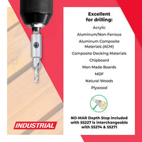 Amana AMS-628 6pc Premium Countersink Set