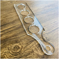 Blue Crown Tools Acrylic Modern Drink Flight Template