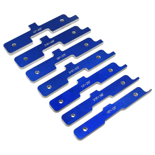 Blue Crown Tools SB-3400 Precision Set-up Bars 7pc