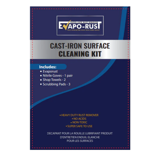Evapo-Rust 7744 Cast-Iron Surface Cleaning Kit