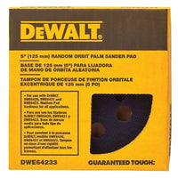DeWalt DWE64233 5" x 8-Hole Hook & Loop Sanding Pad