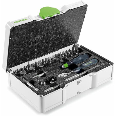 Festool Ratcheting Festool 578112 Ratchet and Centrotec Screwdriver Set SYS3 S 76