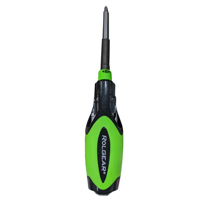 Rolgear MBR3-15 Multibit Ratchet Screwdriver 15 tips