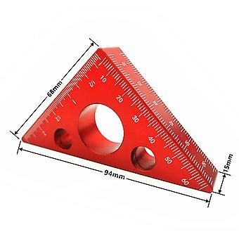 Blue Crown Tools Precision Aluminum Pocket Triangle