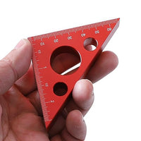 Blue Crown Tools Precision Aluminum Pocket Triangle