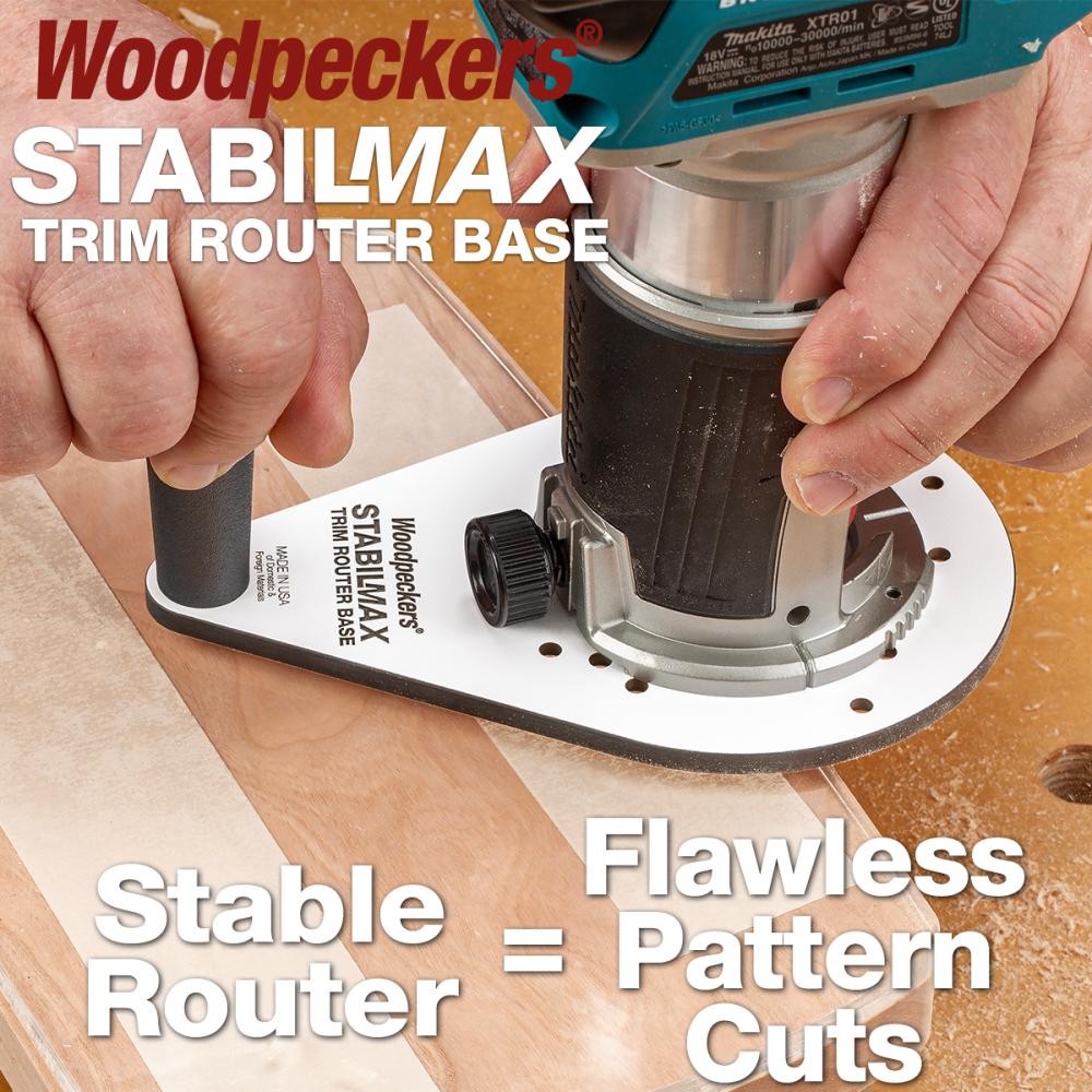 Woodpeckers SMTROB-M-23 StabilMax Trim Router Base