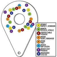 Woodpeckers SMTROB-M-23 StabilMax Trim Router Base