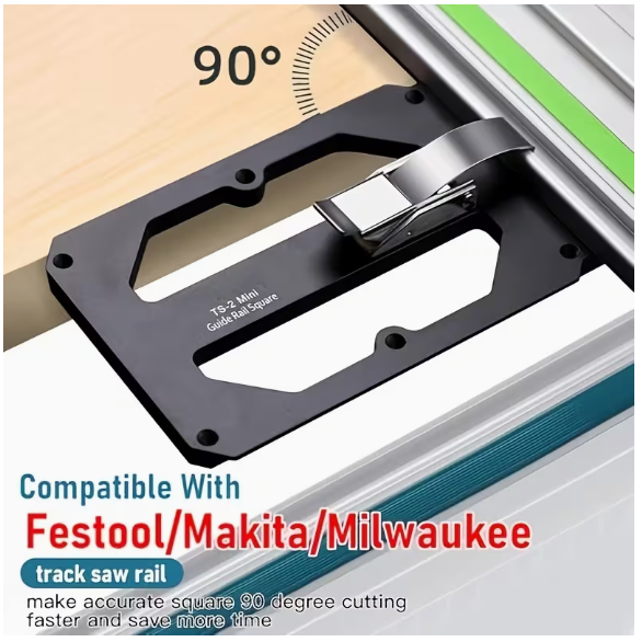 Blue Crown Tools TS-2 Track Saw Square
