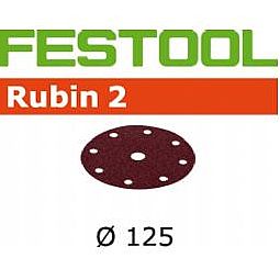 FESTOOL 5" (125mm) RUBIN-2 SANDING DISCS - SELECT A GRIT-Marson Equipment