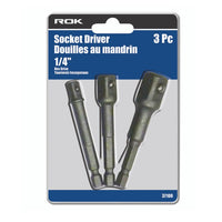 ROK 37100 3pc Socket Driver Set