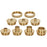 ROK 42006 9pc Template Guide Bushing Set