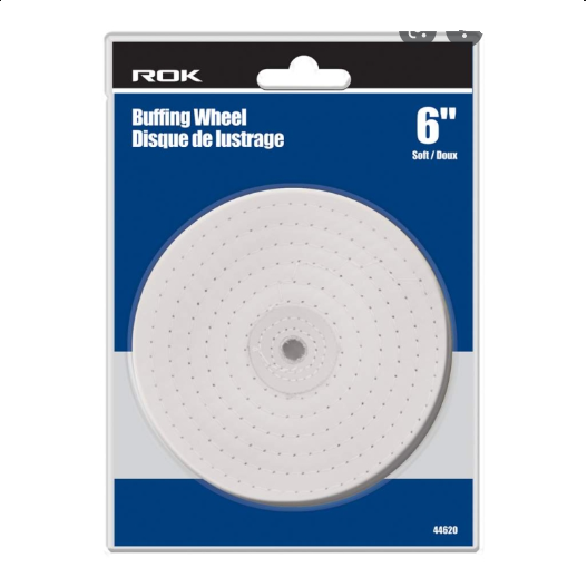 ROK 44620 6" Buffing Wheel - Soft