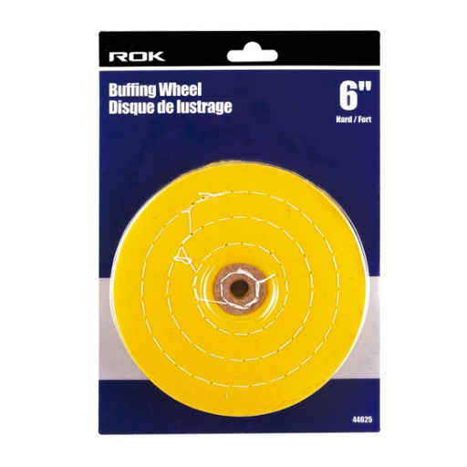 ROK 44625 6" Buffing Wheel - Hard