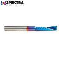 Amana 51405-K "Spektra" Solid Carbide Spiral  'O' Flute For Plastics - 1/4" Diameter