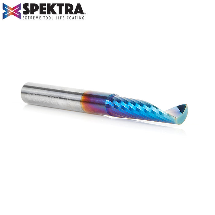 Amana 51405-K "Spektra" Solid Carbide Spiral  'O' Flute For Plastics - 1/4" Diameter