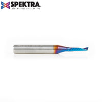 Amana 51411-K "Spektra" Solid Carbide Spiral  'O' Flute For Plastics - 1/8" Dia