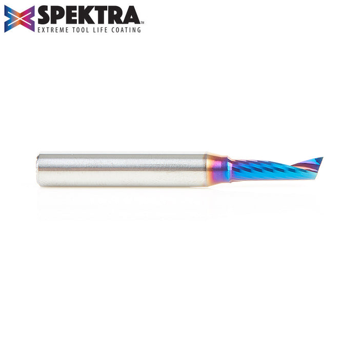 Amana 51417-K "Spektra" Solid Carbide Up Spiral  'O' Flute For Plastics - 3/16" Dia