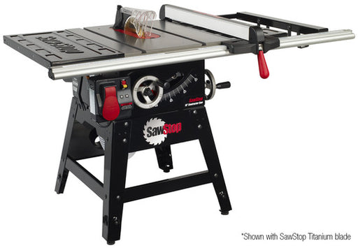 SawStop CNS175-SFA30 10" 1.75HP Contractor Table Saw w/ 30" Fence Pkg