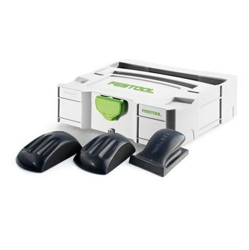 Festool Spindle Block Festool 203154 Sanding Block Set w/ Mini Systainer