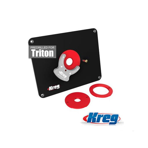 KREG PRS4034 ROUTER TABLE PLATE - DRILLED FOR TRITON & P/C 7500 SERIES ROUTERS-Marson Equipment