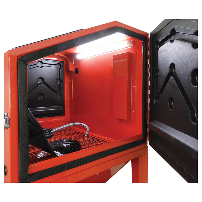 King KSB-350-LED Sandblasting Cabinet with LED Light