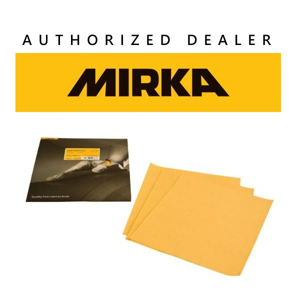 MIRKA 9X11 GOLD PROFLEX SANDING SHEETS (80 - 800 GRIT)-Marson Equipment
