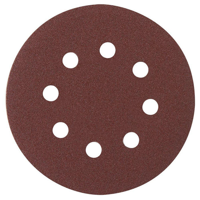 ROK 5" x 8-Hole Sanding Discs 10pk (Select a Grit)