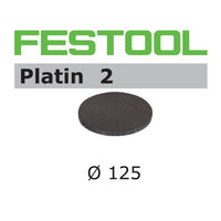 Festool 492374 5" (125mm) PLATIN 500 Grit Foam Sanding Discs - 15pk