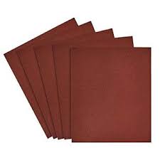 ROK 9" x 11" Abrasive Sanding Sheets 5pk  (Select 60 - 220 Grit)